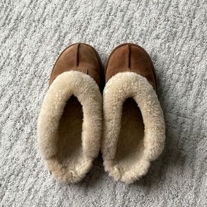 ugg coquette slippers (chestnut)